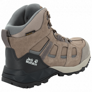 Ботинки женские Jack Wolfskin Vojo Hike Xt Texapore Mid W beige / phantom