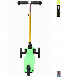Самокат Y-Scoo RT Mini Glam Metallic lime