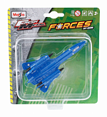 Игрушка Maisto Военная авиатехника SR-71 Blackbrid (15353) blue