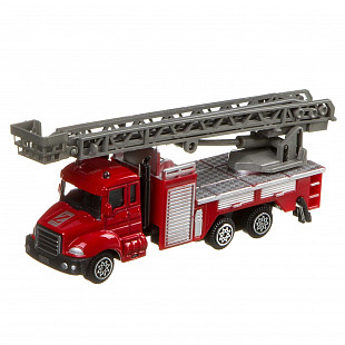 Набор металлических машин Shantou Gepai пожарных машин CF16-F1 (12шт)