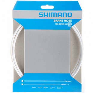 Гидролиния Shimano BH90-SS 1700 мм, обрезной, white, ESMBH90SSW170