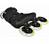Роликовые коньки Powerslide Swell Black City 125 TRI 510018 black Роликовые коньки Powerslide Swell Black City 125 TRI 510018 black