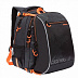 Рюкзак школьный GRIZZLY RB-056-1 /2 black/orange