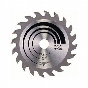 Диск пильный Bosch 140х127 мм 20 зубьев 2608640586