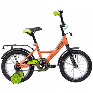 Велосипед Novatrack Vector 14" (2019) Orange/Green 143VECTOR.OR9