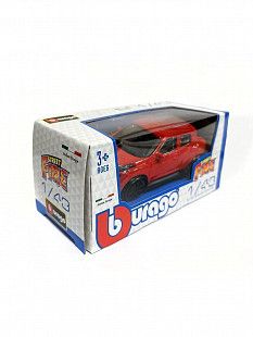 Машинка Bburago 1:43 Nissan Juke-R (18-30000/18-30136) red