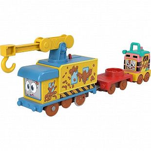 Паровозик Thomas & Friends Muddy Fix 'em Up Friends (HFX97 HHN43)