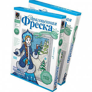Творческий набор Fantazer 67763 Драгоценная фреска «Снегурочка» 427205
