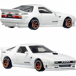 Набор машинок Hot Wheels Mazda RX7 FC Pandem & '04 Mazda Mazdasspeed Miata (HBL96 HRR75)
