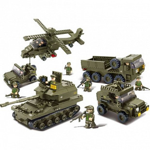 Конструктор Sluban Сухопутные войска 2 большой набор M38-B0311