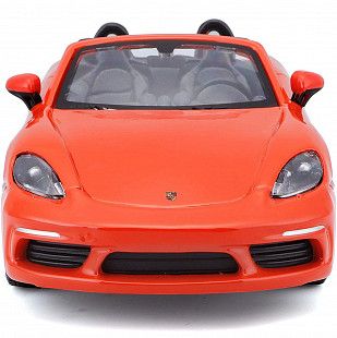 Масштабная модель автомобиля Bburago "Porsche 718 Boxter" 1:24 (18-21087) Orange