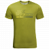 Футболка мужская Jack Wolfskin Ocean T M green tea