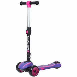 Самокат-кикборд Novatrack RainBow Car Girl Pro 120CGP.RAINBOW.VT20 violet