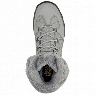 Ботинки женские Jack Wolfskin Thunder Bay Texapore Mid W light grey / grey