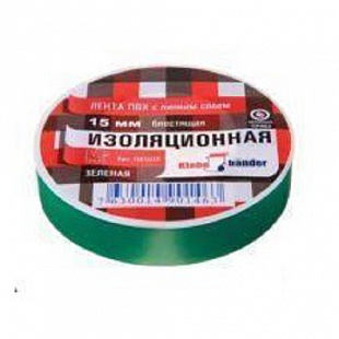 Изолента ПВХ Klebebander 19мм/20м TIK903T/200/5 Green