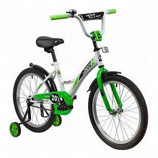 Велосипед Novatrack Strike 20” white/green