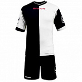 Футбольная форма Givova Kit Combo KITC22 black/white
