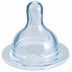 Соска Canpol babies Силиконовая Круглая для бутылочки с широким горлышком Медленный поток 3-6 мес 21/720