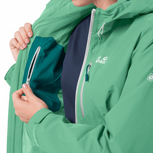 Куртка женская Jack Wolfskin Eagle Peak Jacket W pacific green