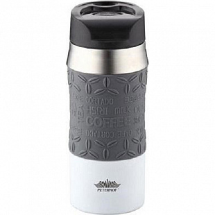 Термокружка Peterhof PH-12428 0,4 л grey