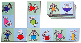 Умное домино Десятое Королевство «Цвета и фигуры» 000007