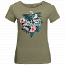 Футболка женская Jack Wolfskin Tropical T W khaki