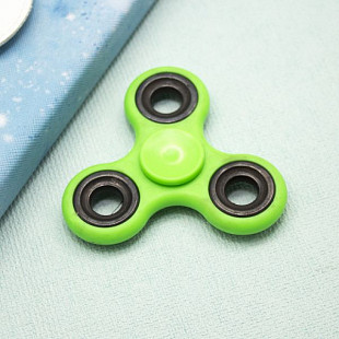 Спиннер Fidget Spinner Iron Black Green