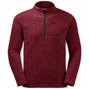 Пуловер мужский Jack Wolfskin Arco Men red maroon stripes