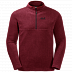 Пуловер мужский Jack Wolfskin Arco Men red maroon stripes