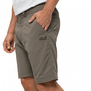 Брюки с молнией мужские Jack Wolfskin Canyon Zip Off Pants siltstone