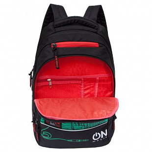 Рюкзак для мальчика GRIZZLY RU-931-2 black/green