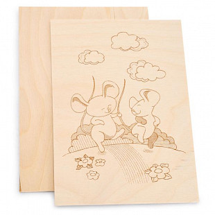 Доска для выжигания Десятое королевство Танцующие мыши 01565