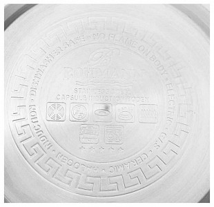 Чайник со свистком Bohmann 3л BH-9921 silver/orange