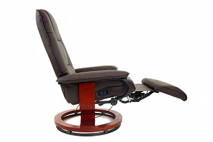 Кресло вибромассажное Calviano с подъемным пуфом и подогревом Calviano 2159