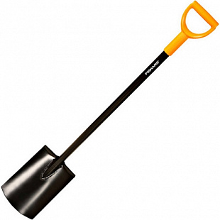 Лопата штыковая с закругленная Fiskars Solid 131403
