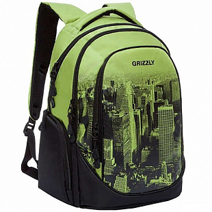 Рюкзак GRIZZLY RU-802-1 lime