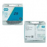 Цепь KMC Z9 RB 9 ск. 1/2X11/128"Х114 silver ZTB19220