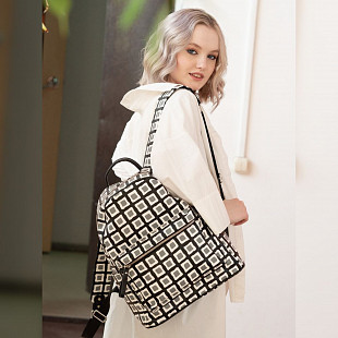 Рюкзак городской Ors Oro ORS-0108 /6 squares/black/white/grey