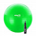 Мяч гимнастический, для фитнеса (фитбол) Starfit GB-106 55 см антивзрыв с ручным насосом green 