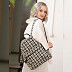 Рюкзак городской Ors Oro ORS-0108 /6 squares/black/white/grey