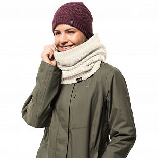 Шарф женский Jack Wolfskin White Rock Loop Women 1906371-5045	birch