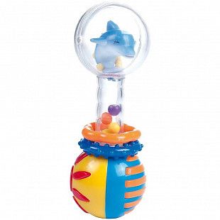 Погремушка Canpol babies BALLS с дельфином 0м+ (2/457) blue