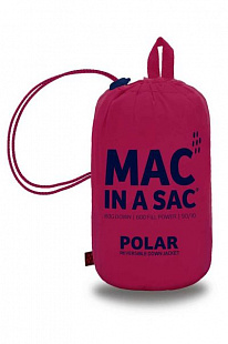 Пуховик двухсторонний Mac in a sac Унисекс Polar down jacket Fuchsia/Navy 