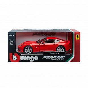 Коллекционная машина Bburago 1:24 Ferrari F12 Berlinetta (18-26007) red