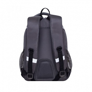 Школьный рюкзак GRIZZLY RB-963-1 grey/dark grey