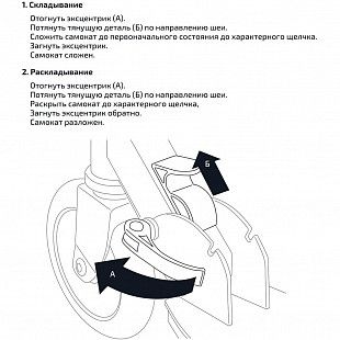 Самокат 2-х колесный Ridex Rebel orange/green