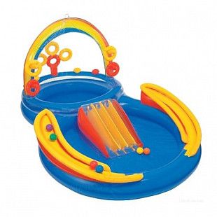 Надувной игровой центр Intex Rainbow Ring 57453NP