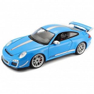 Коллекционная машина Bburago 1:18 Porsche 911 GT3 (18-11036) blue