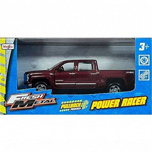 Машинка инерционная Maisto 1:40 2014 Chevrolet Silverado 1500 ZZ1 (21001)
