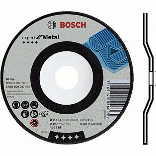 Круг обдирочный для металла Bosch 15x0,6x2,22 см 2608600389